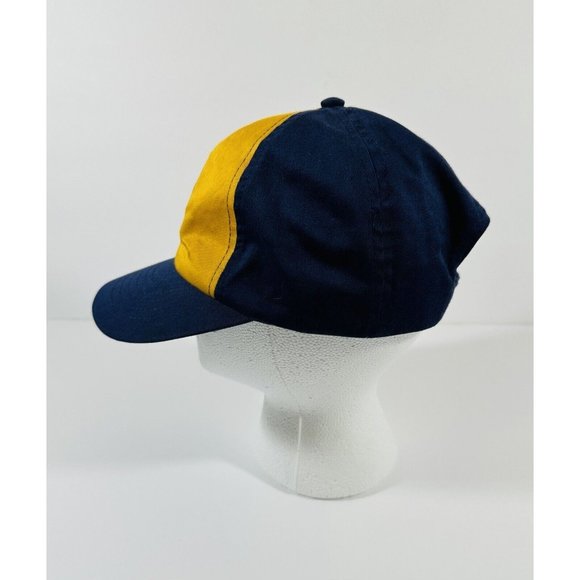 Wolves Cub Scout Hat Cap Yellow Blue Adjustable Boy Scouts Vintage BSA Size S/M - Picture 4 of 10